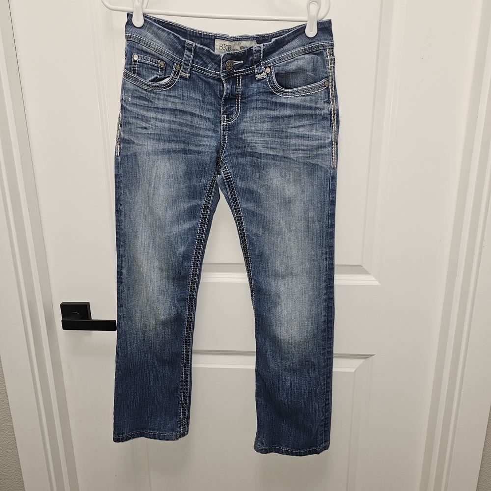 BKE Women's Medium Blue Bootcut Jeans